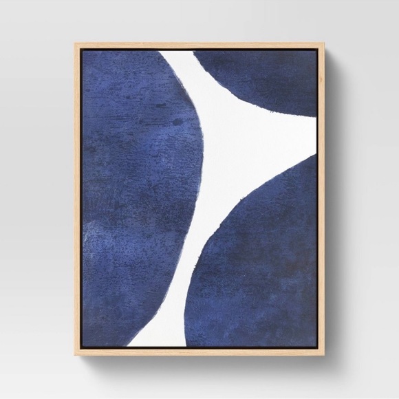 Project 62 NEW2pc large circles abstract framed wall art16x20 - Picture 7 of 7